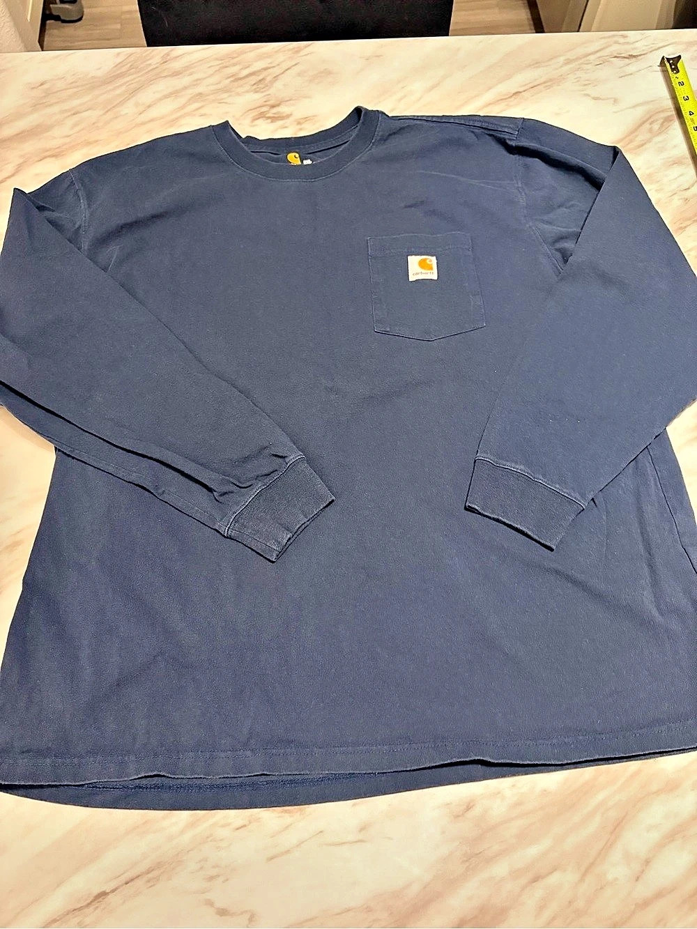 Carhartt K126 Loose Fit Heavyweight Long-Sleeve Pocket T-Shirt K126 Long Sleeve